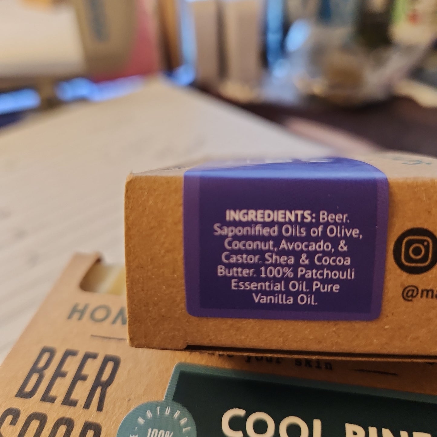 Vanilla Porter Beer Soap - Wiggle & Ding