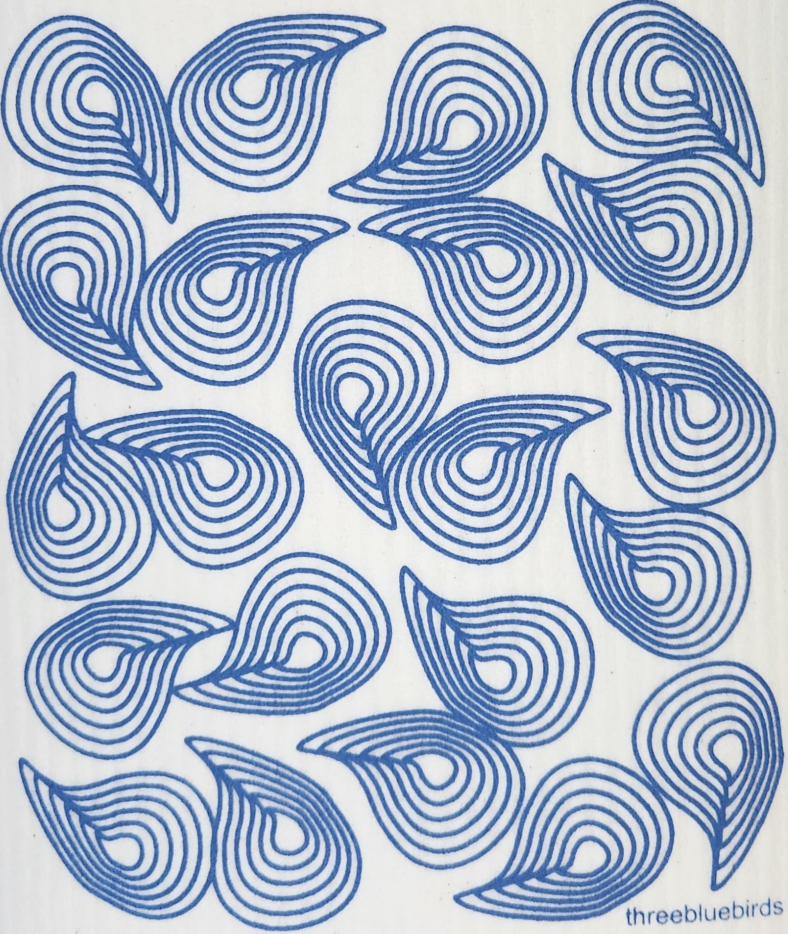 Swedish Dishcloth Geo Patterns - Wiggle & Ding