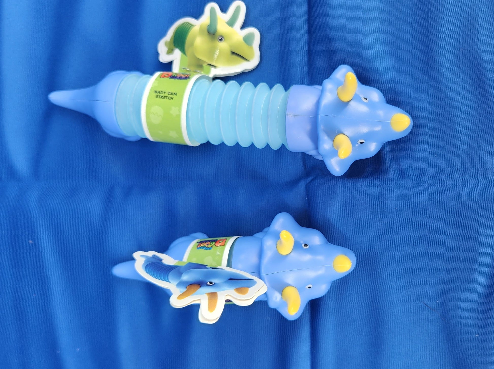 LED Dino- Triceratops - Wiggle & Ding