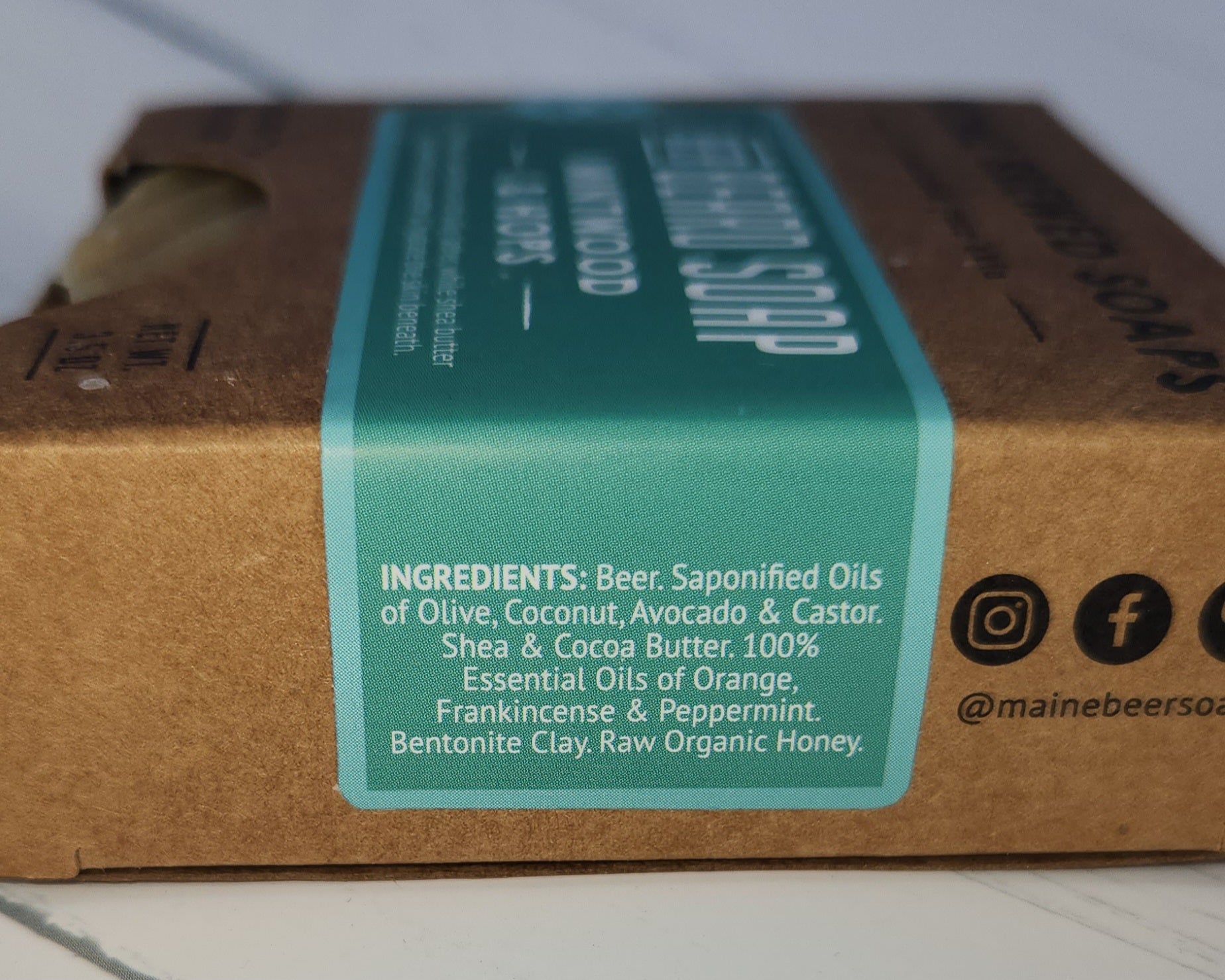 Mintwood & Hops Beard Beer Soap - Wiggle & Ding