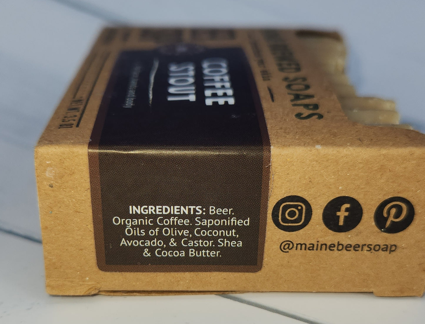 Coffee Stout Beer Soap - Wiggle & Ding