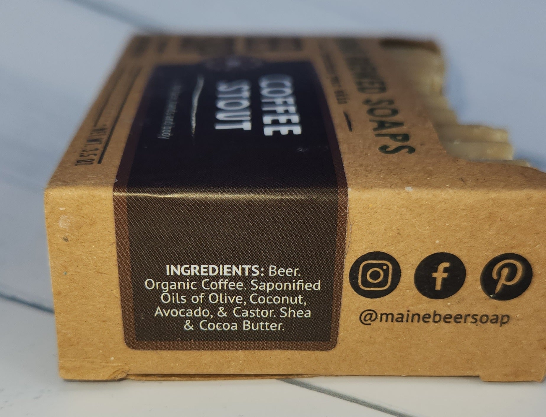 Coffee Stout Beer Soap - Wiggle & Ding