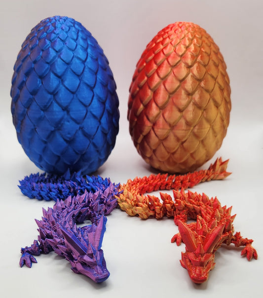 3D Dragon with egg