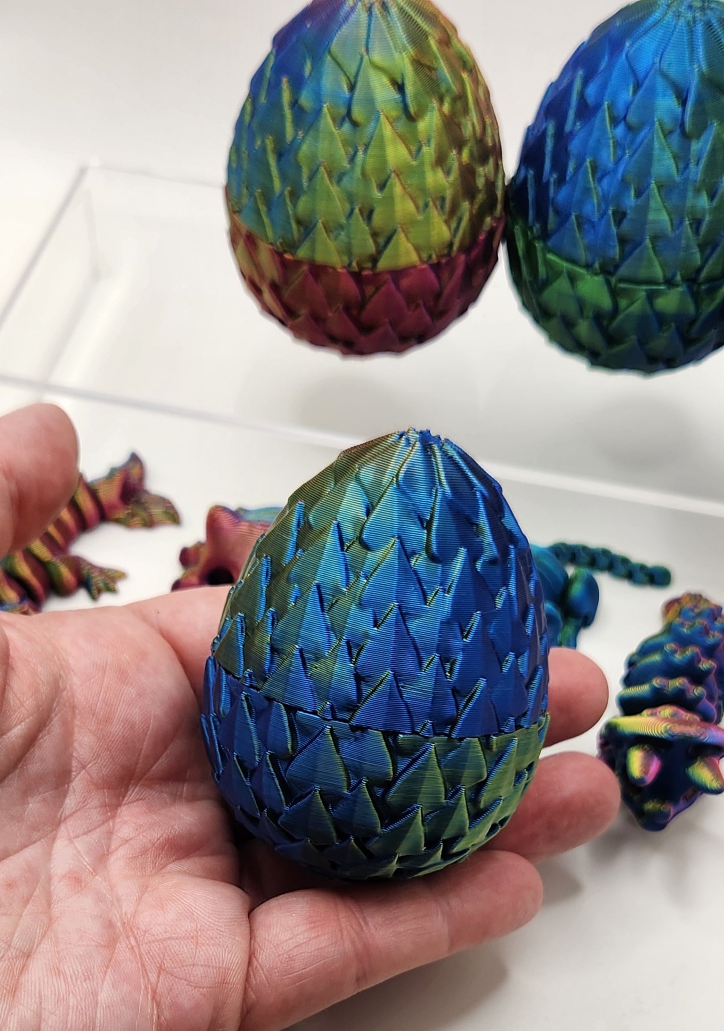 3D Animals with egg - Wiggle & Ding