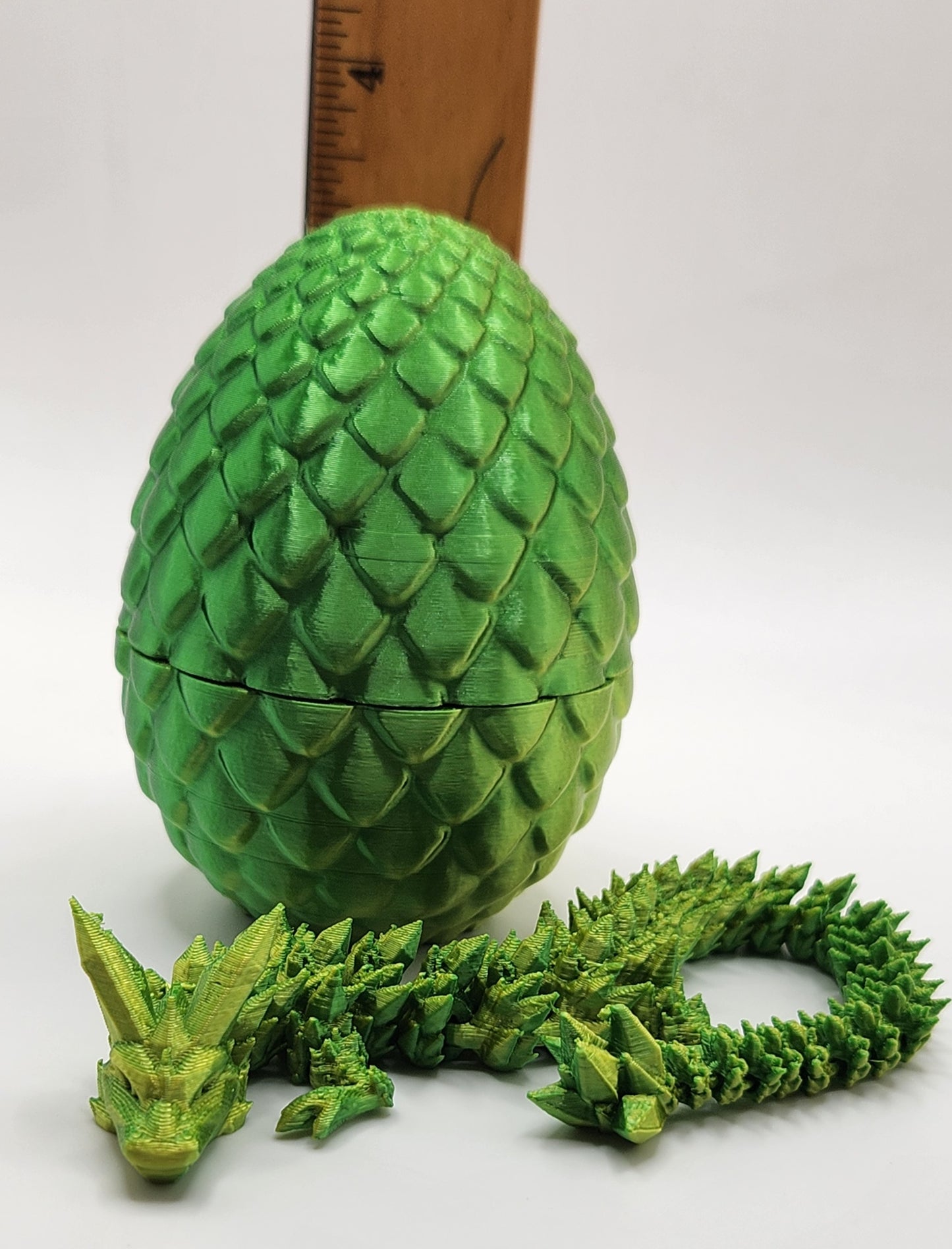 3D Medium Dragon with Egg - Wiggle & Ding