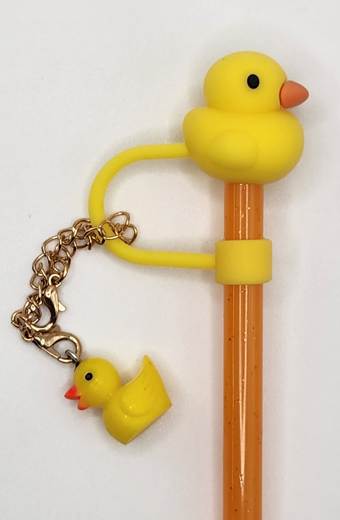 Straw Toppers with straw - Wiggle & Ding