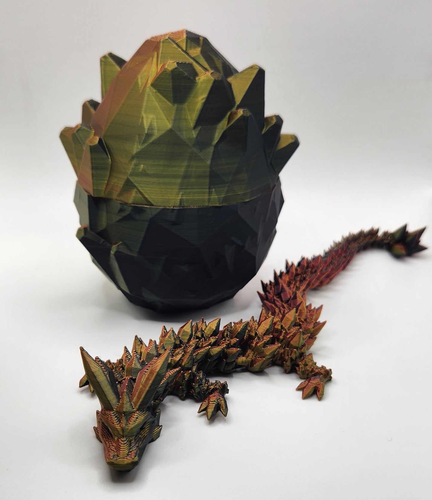 3D Large Dragon with Egg - Wiggle & Ding