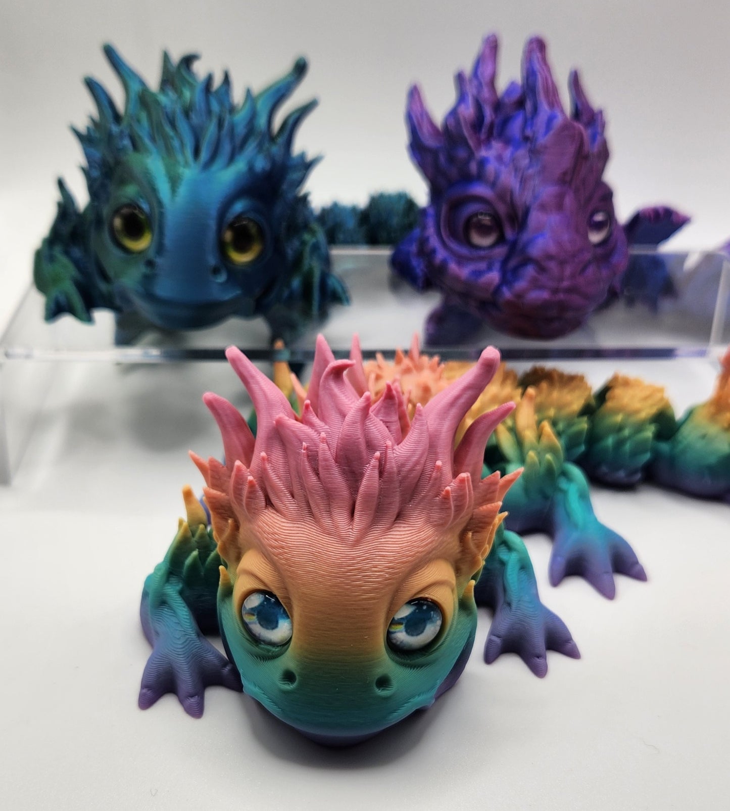 3D dragon - Wiggle & Ding