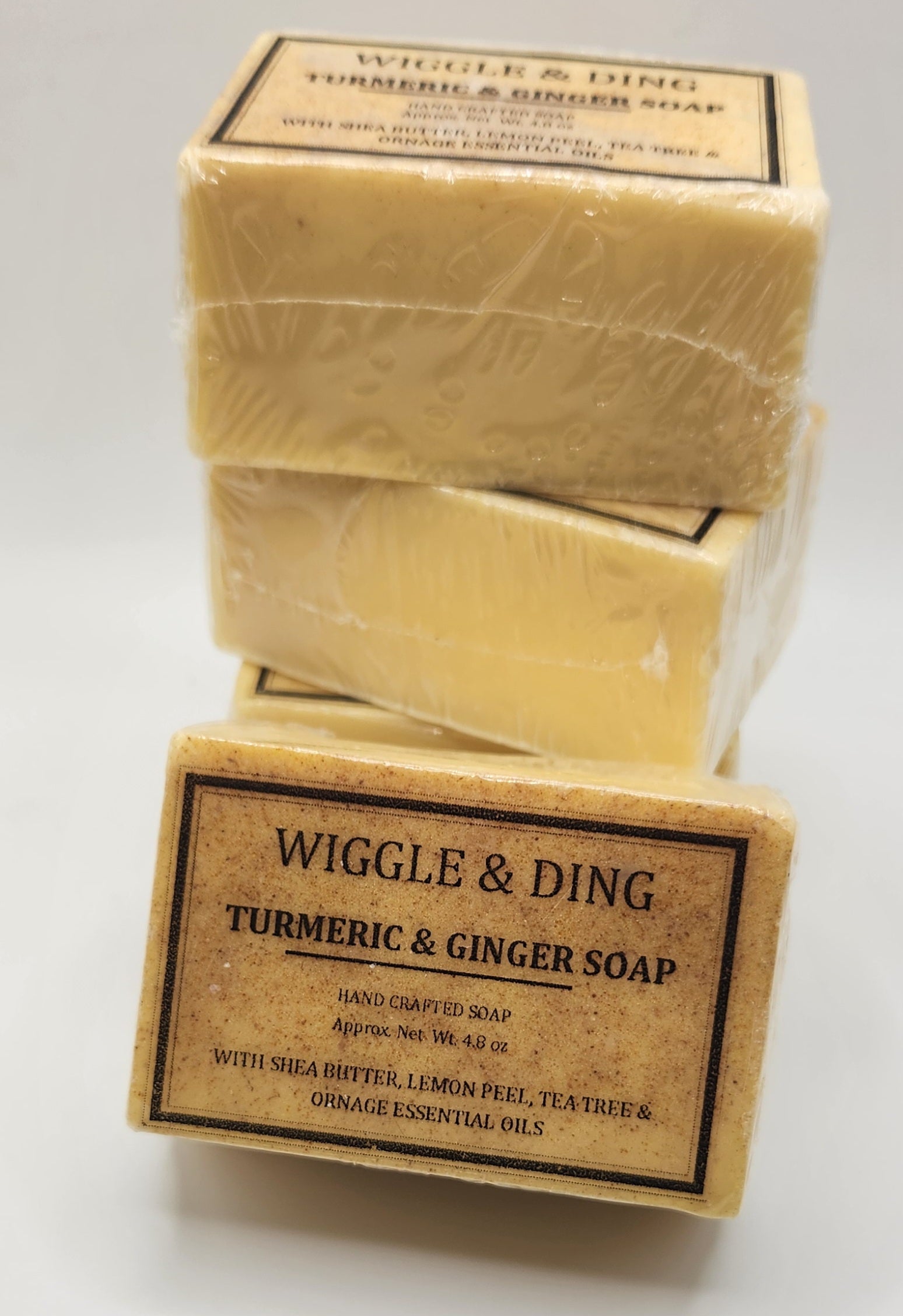 Turmeric and Ginger Soap - Wiggle & Ding