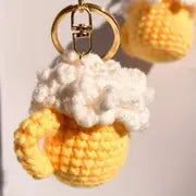 Crochet keyrings - Wiggle & Ding