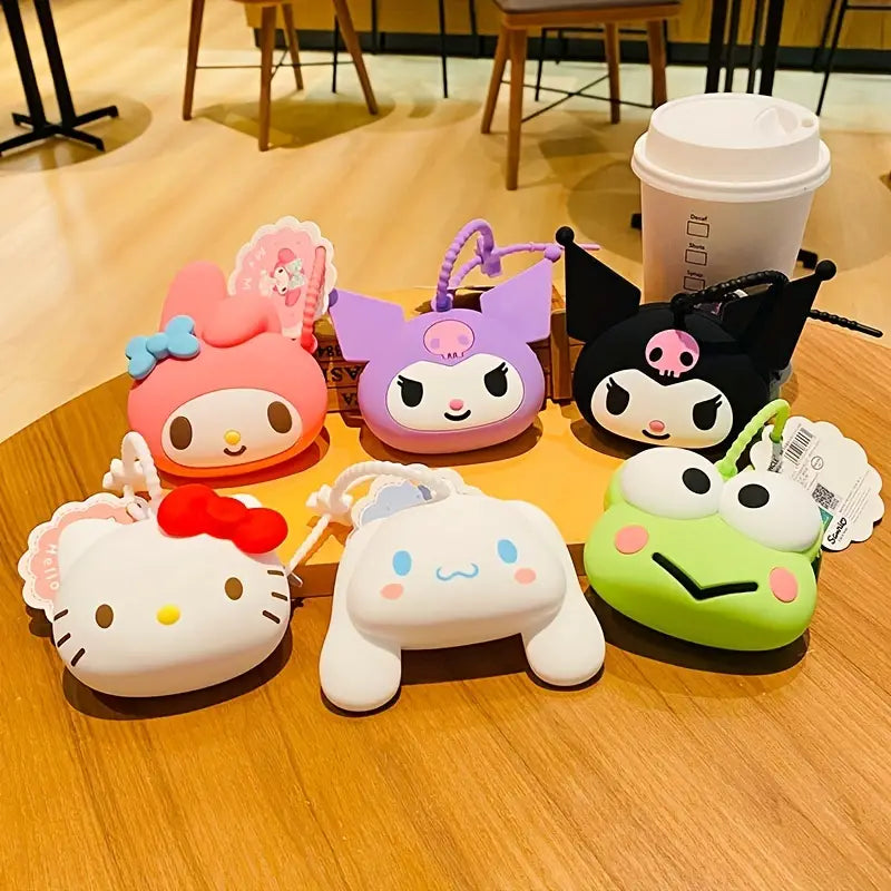 Hello Kitty or Keroppi Coin Purse - Wiggle & Ding