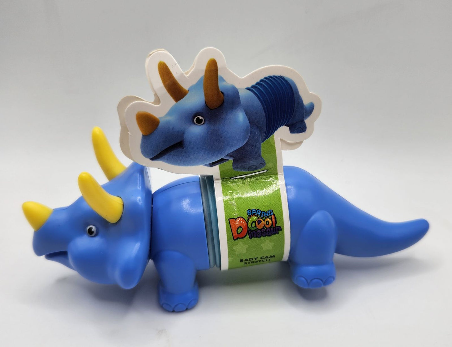 LED Dino- Triceratops - Wiggle & Ding