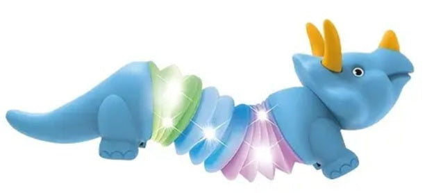LED Dino- Triceratops - Wiggle & Ding
