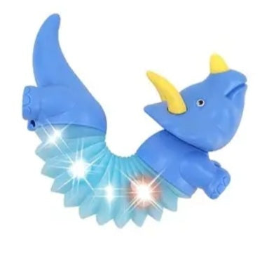 LED Dino- Triceratops - Wiggle & Ding