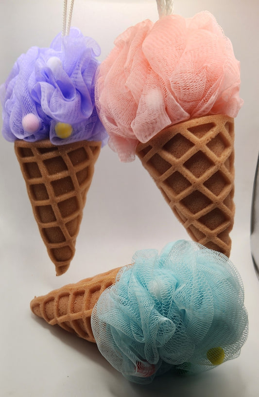 Bath Loofah- Ice Cream & Cupcakes
