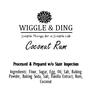Best Rum Cakes in the Shenandoah - Wiggle & Ding