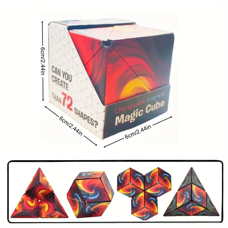 Magnetic Magic Cube - Wiggle & Ding