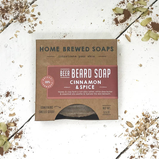 Cinnamon Spice Beard Beer Soap