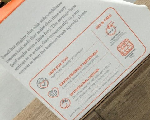 Bubble Up Dish Brush Set - Wiggle & Ding