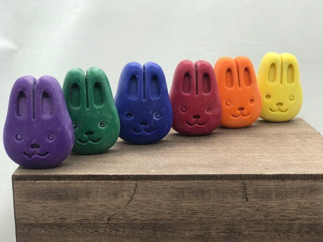 Crayons Beeswax & Soy-Based Hand-poured - Wiggle & Ding