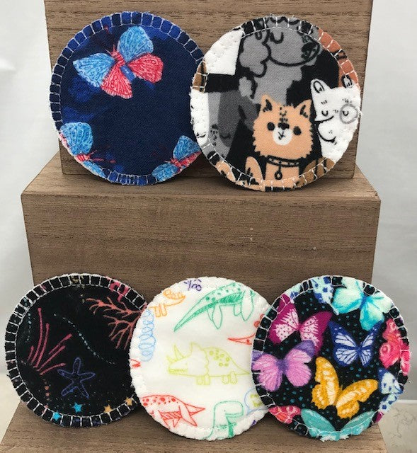 Facial Rounds (5) Cotton Cleaning Pad (Assorted) - Wiggle & Ding