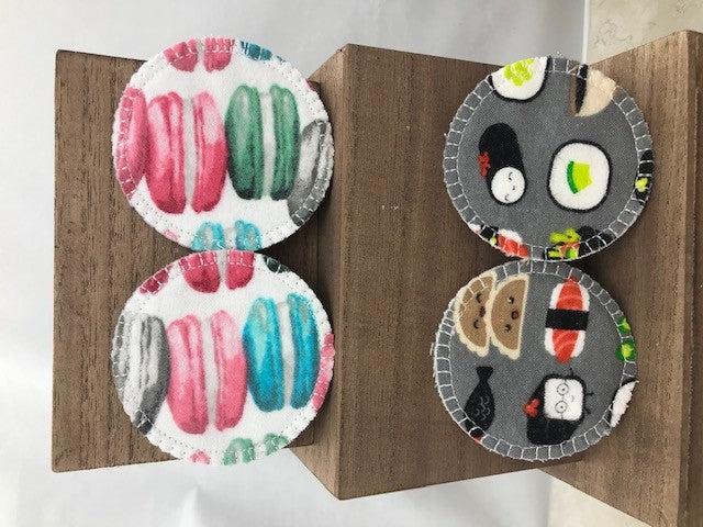 Facial Rounds (5) Cotton Cleaning Pad (Assorted) - Wiggle & Ding