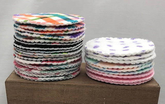 Facial Rounds (5) Cotton Cleaning Pad (Assorted) - Wiggle & Ding