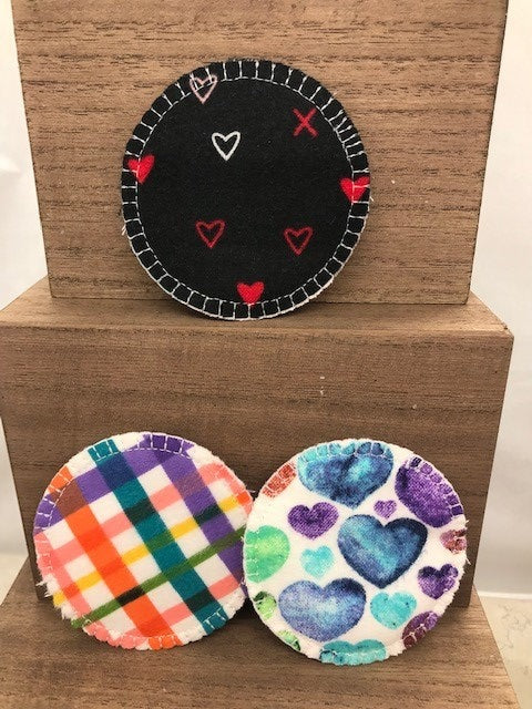 Facial Rounds (5) Cotton Cleaning Pad (Assorted) - Wiggle & Ding