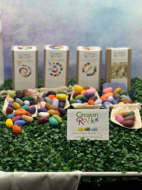 Crayons-ROCKS! Let's Play with ROCKS *Handmade, Draw, Write, Smile while we Create, Train, Sustain! (100% Handmade Soy)
