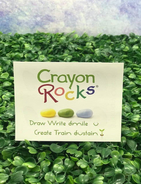 Crayons-ROCKS! Let's Play with ROCKS *Handmade, Draw, Write, Smile while we Create, Train, Sustain! (100% Handmade Soy) - Wiggle & Ding
