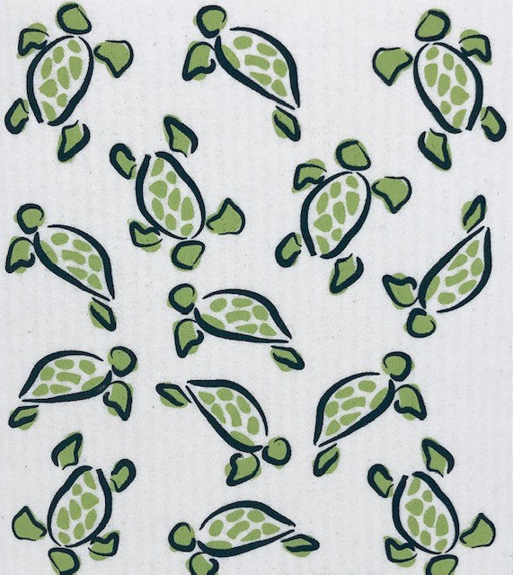 Swedish Dishcloths-Walk on the Beach - Wiggle & Ding