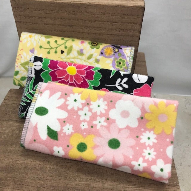 UnPaper Towels (3) Cotton Cleaning Wipes (Assorted) - Wiggle & Ding