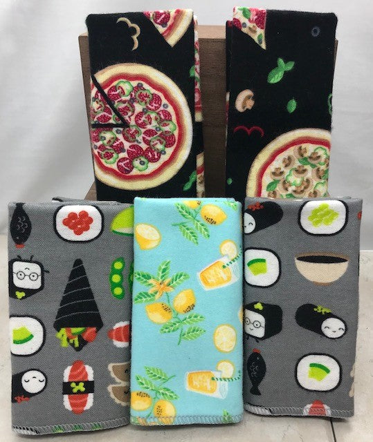 UnPaper Towels (3) Cotton Cleaning Wipes (Assorted) - Wiggle & Ding