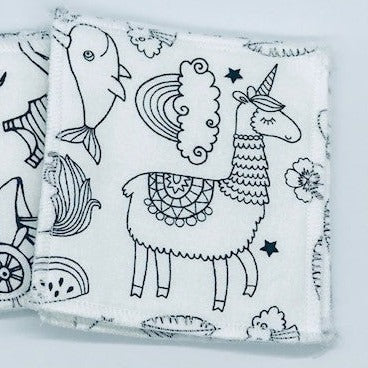 Towelettes/Makeup Remover/ Reusable Baby Soft Wipes - Wiggle & Ding