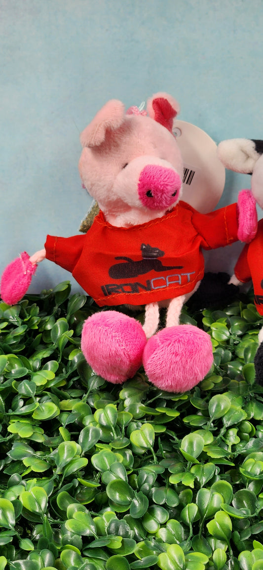 Refillable Catnip Pig or Cow - Wiggle & Ding