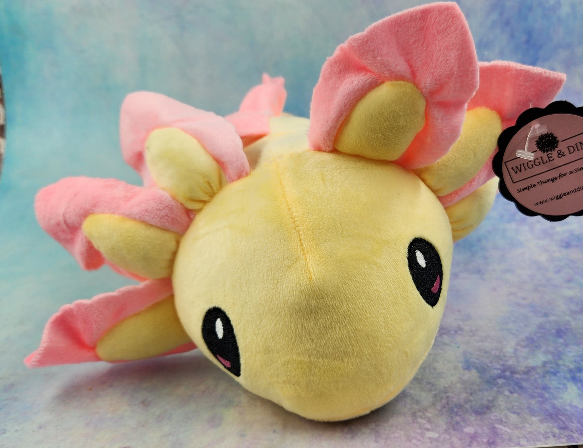 Axolotl Plush - Wiggle & Ding
