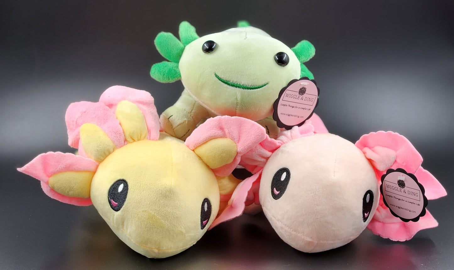 Axolotl Plush - Wiggle & Ding