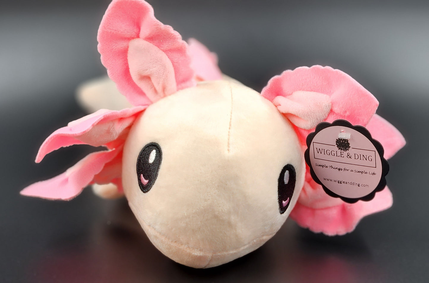 Axolotl Plush - Wiggle & Ding