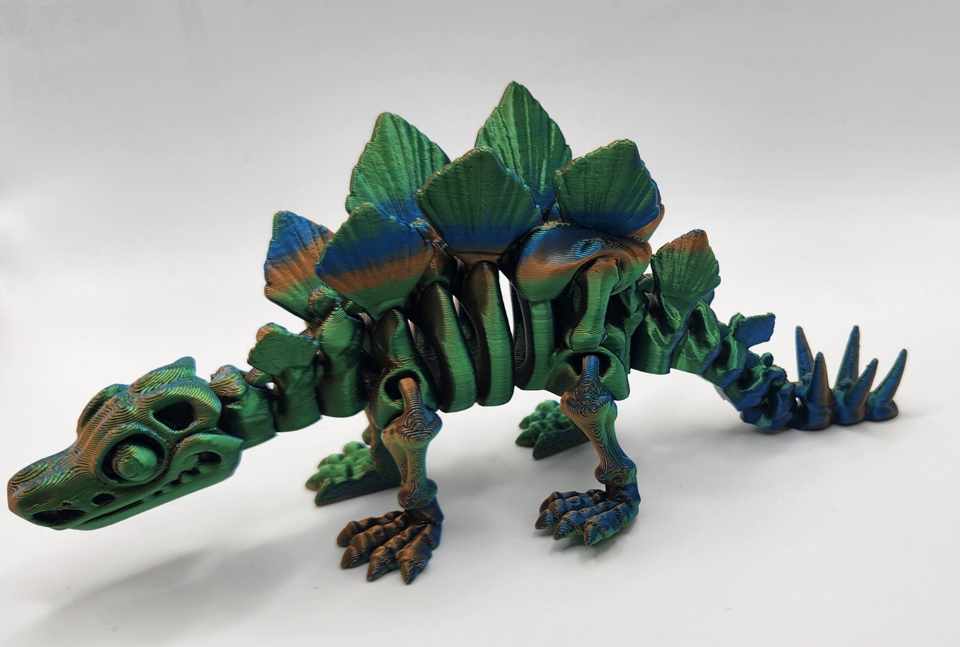 3D Stegosaurus - Wiggle & Ding