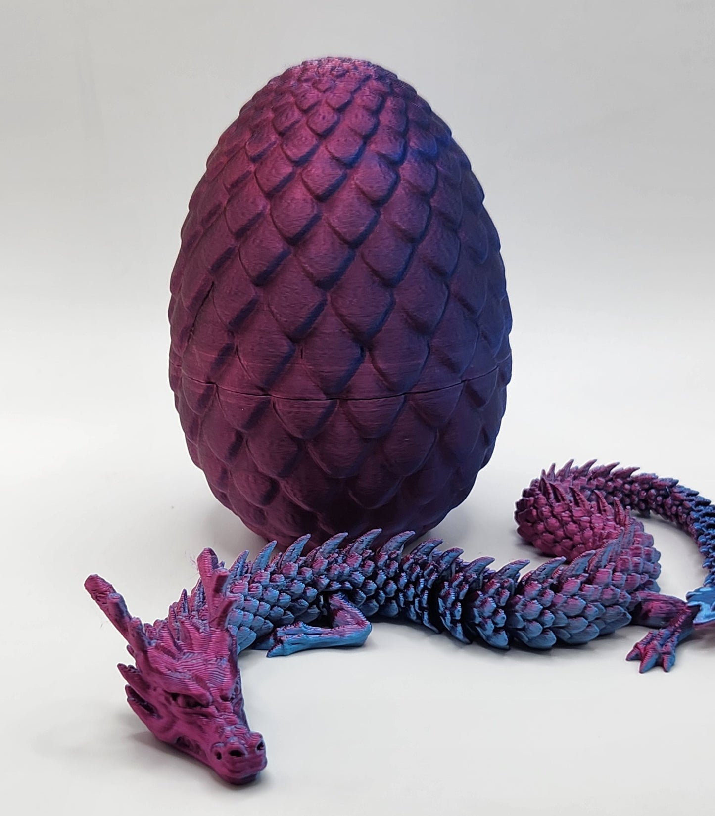 3D Medium Dragon with Egg - Wiggle & Ding