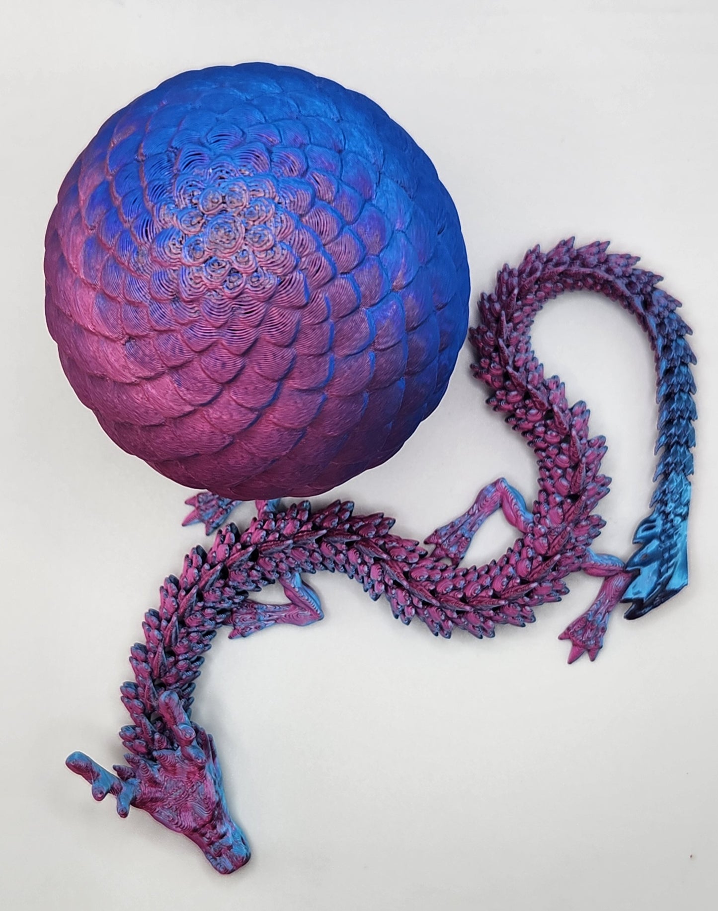 3D Medium Dragon with Egg - Wiggle & Ding