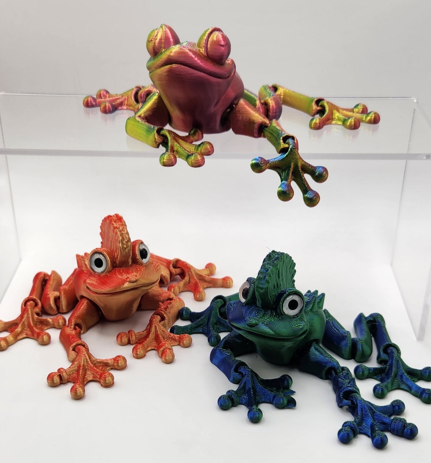 3D Frogs 🐸 - Wiggle & Ding