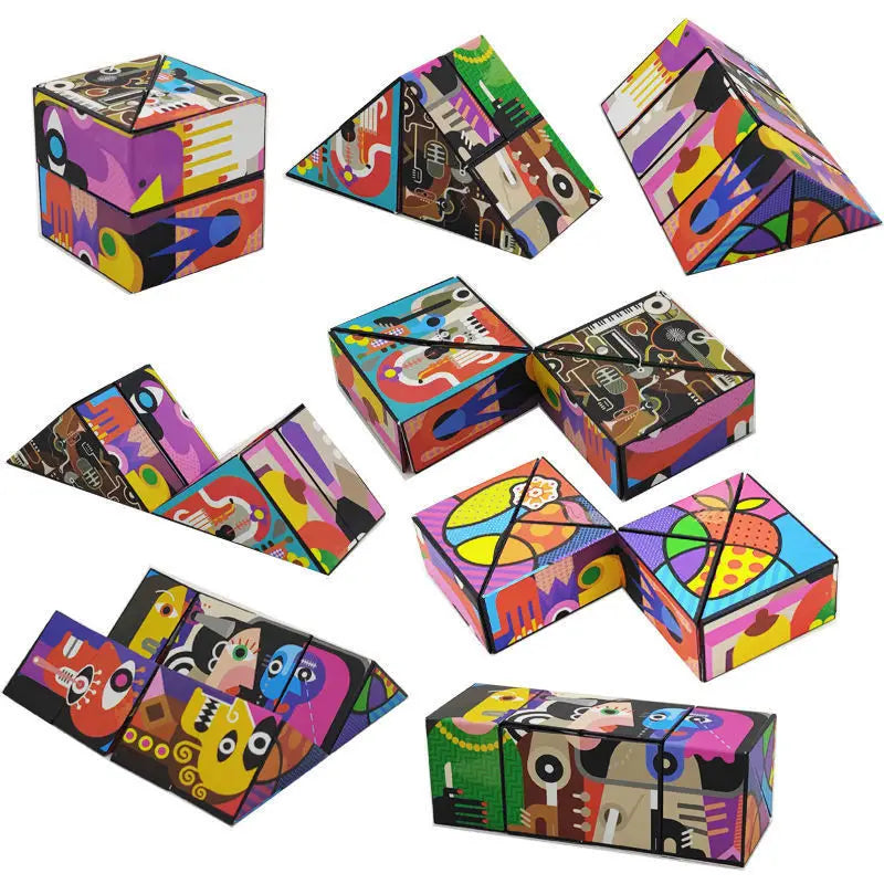 Magnetic Magic Cube - Wiggle & Ding