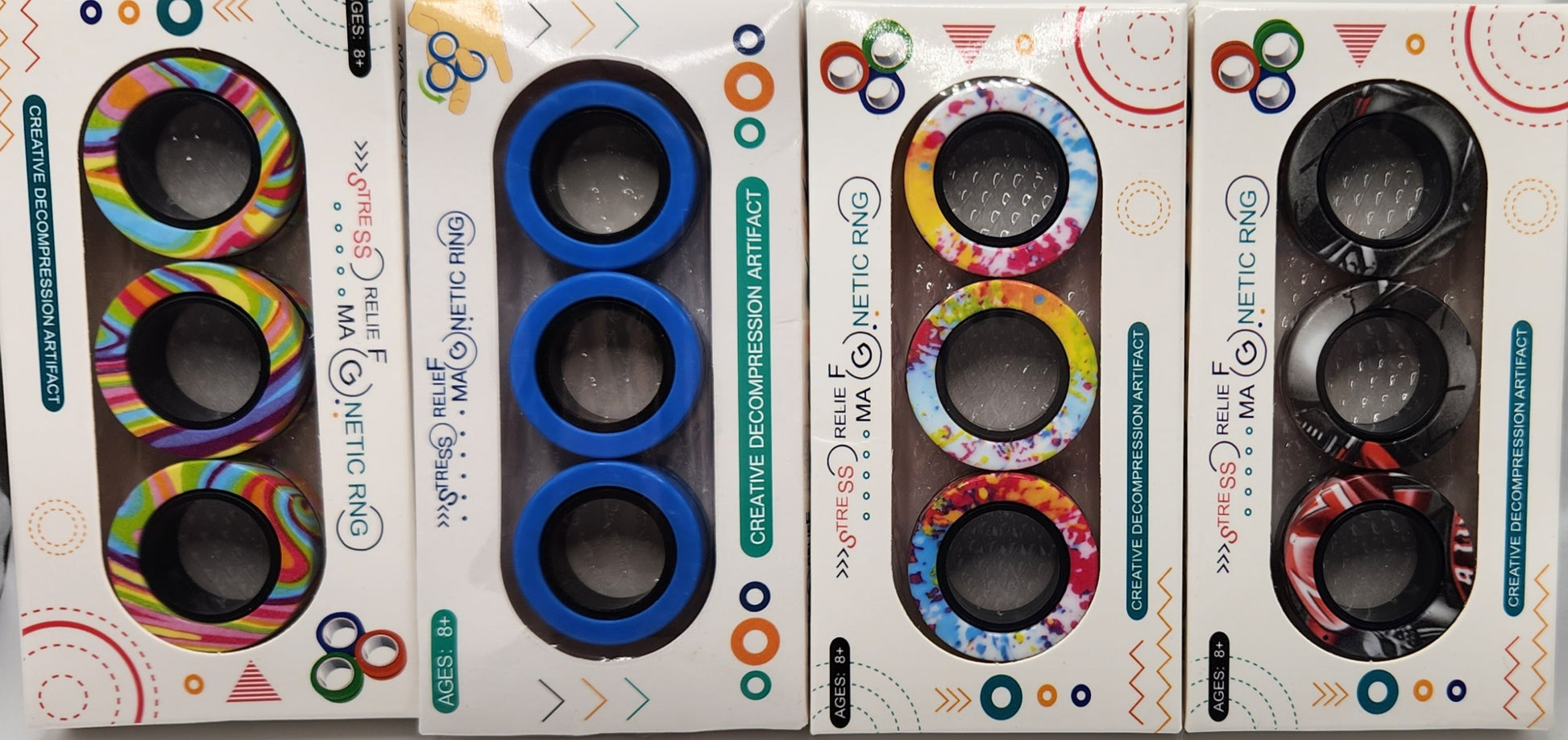 Fidget Magnetic Rings - Wiggle & Ding