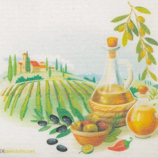 Copy of ! Swedish Dishcloth Olive Farm - Wiggle & Ding