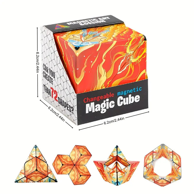 Magnetic Magic Cube - Wiggle & Ding