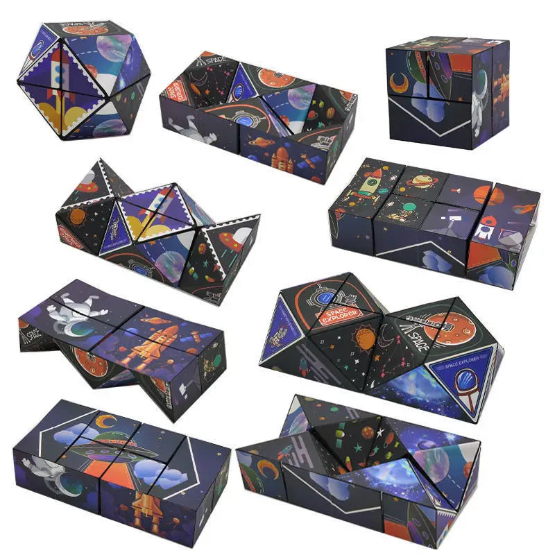 Magnetic Magic Cube - Wiggle & Ding