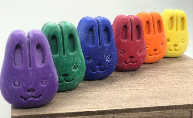 Soy & Beeswax Egg Crayons in Carton – Through the Moongate and Over the  Moon Toys