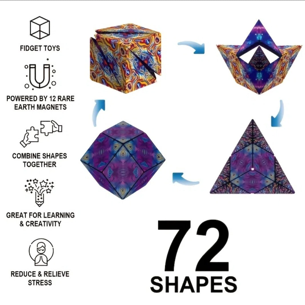 Magnetic Magic Cube - Wiggle & Ding