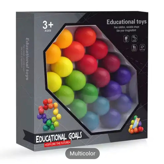 Decompression Flexible Ball Puzzle Sensory - Wiggle & Ding